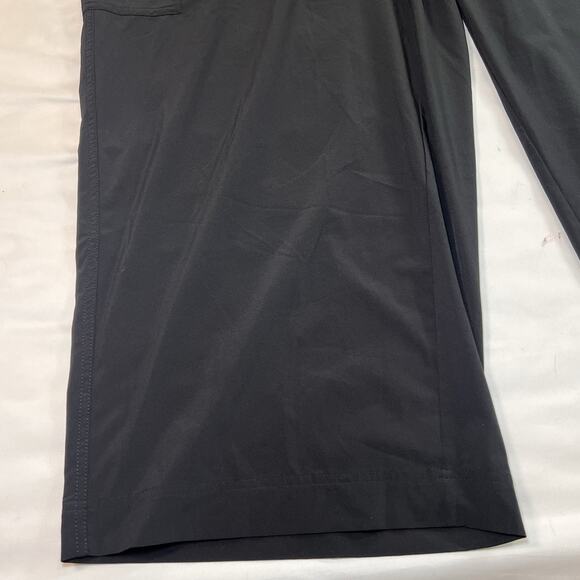 Athleta Brooklyn Heights Pants Plus Size 22 Black Cargo Pockets High Rise Casual - Picture 4 of 14
